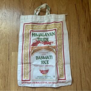 Himalayan Pride Basmati Rice Tote Bag - Eco-Friendly Carryall